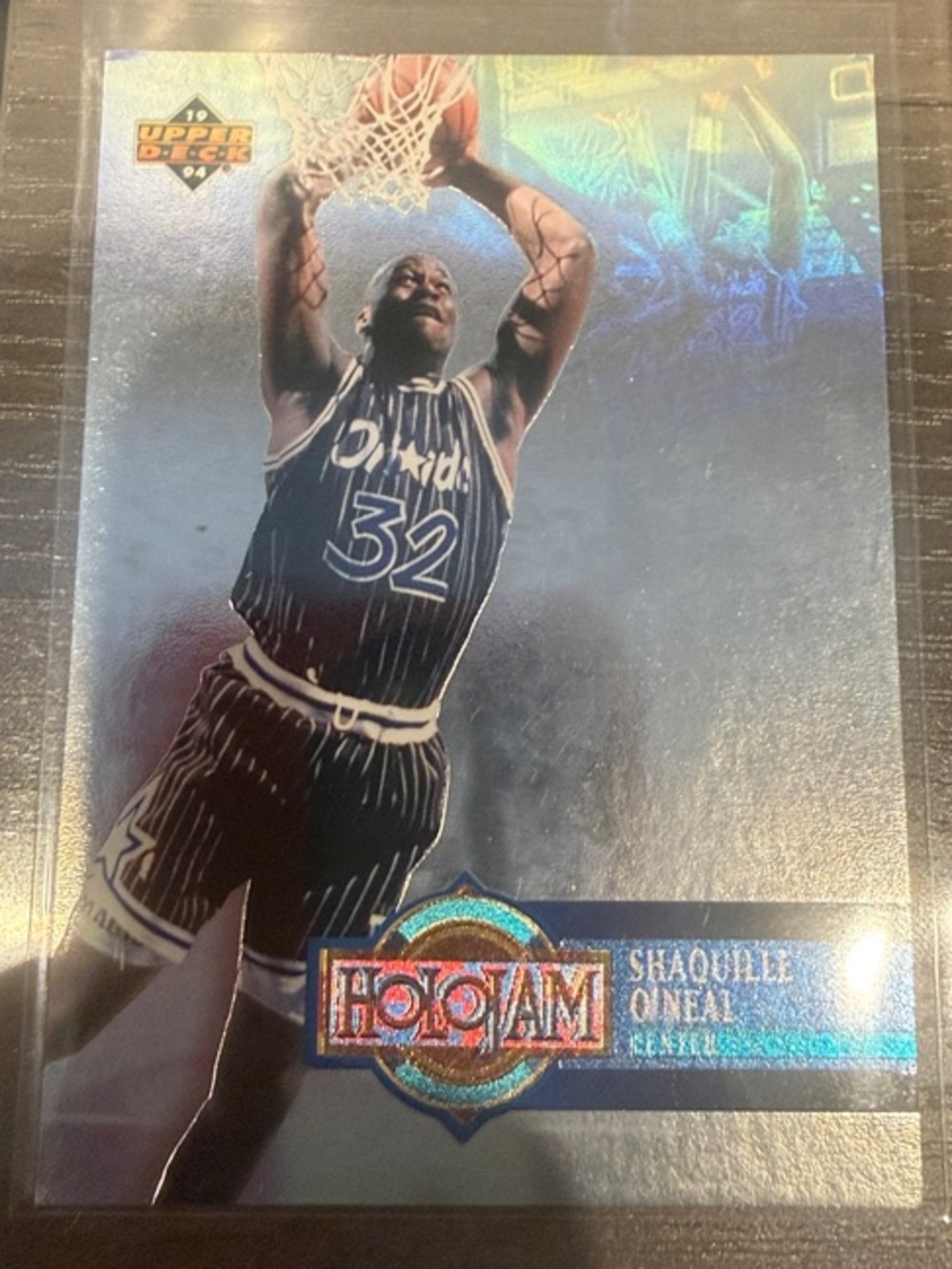 1993 UPPER DECK HOLOJAM H19 SHAQUILLE O'NEAL aka SHAQ * GEM MINT *